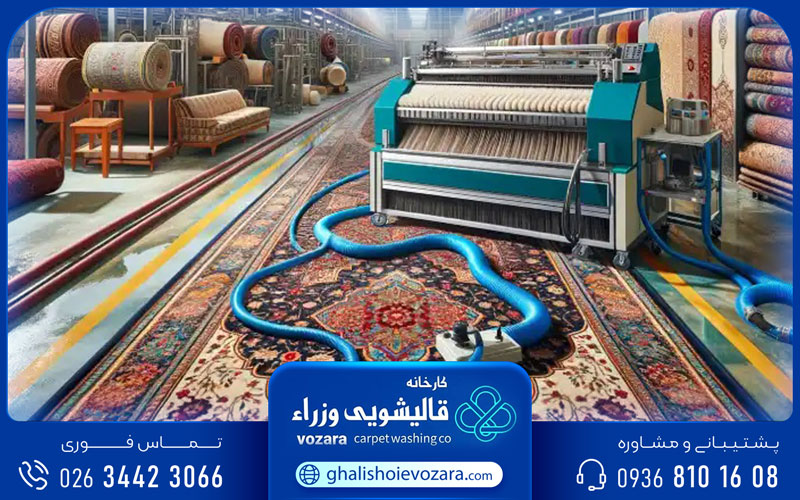 قالیشویی وزرا در فردیس البرز